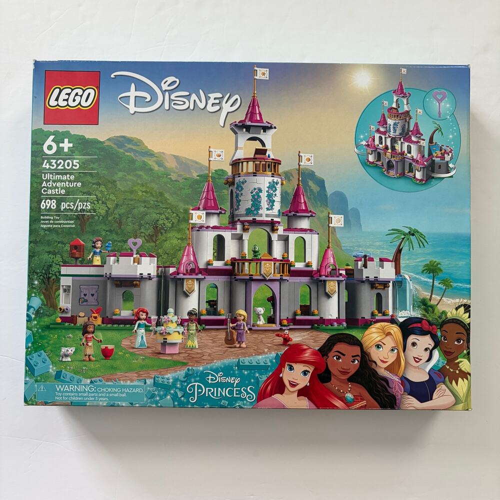 LEGO | Disney Princess Ultimate Adventure Castle #43205 NWT